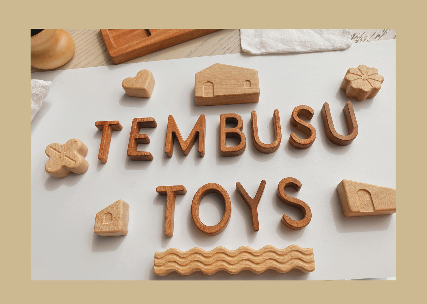 At Tembusu Toys, every wooden piece is consciously sourced and lovingly crafted right here in Singapore from upcycled homegrown tropical woods.